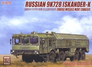 ロシア軍 9K728 イスカンデルK 巡航ミサイル MZKTシャシー (プラモデル)