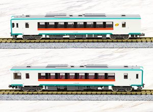JR キハ111/112形 (200番代・陸羽東線) 基本2輛編成セット (動力付き) (基本・2両セット) (塗装済み完成品) (鉄道模型)