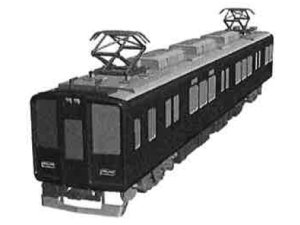 1/80(HO) Tetsudo-Hobidas Hankyu Series 8000 Plastic Kit [Two Car Total Set] (Front Design : Picture Frame Style) [Limited Special Set] (2-Car Unassembled Kit) (Model Train)