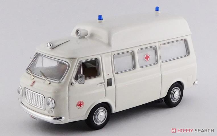 フィアット 238 救急車 1970 ハイルーフ ホワイト (ミニカー) 商品画像1