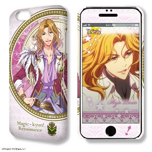 デザジャケット 「マジきゅんっ！ルネッサンス」 iPhone 6/6sケース&保護シート デザイン04 (庵條瑠衣) (キャラクターグッズ)