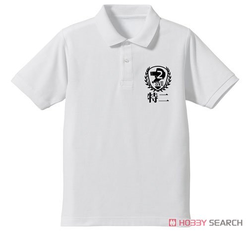 機動警察パトレイバー劇場版 特車二課 第二小隊ポロシャツ WHITE M (キャラクターグッズ) 商品画像2