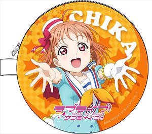 Love Live! Sunshine!! Coin Pass Case Aozora Jumping Heart Ver Chika Takami (Anime Toy)