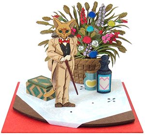 [Miniatuart] Studio Ghibli Mini: -Baron- (Unassembled Kit) (Railway Related Items)