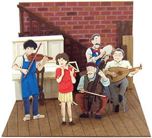 ジオラマ模型 / 1/87 未塗装人物