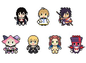 ラバーストラップコレクション テイルズ オブ ベルセリア ドット絵ver. 8個セット (キャラクターグッズ)