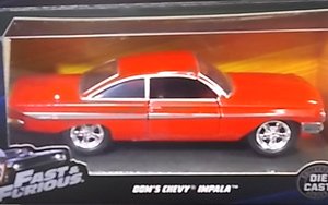 1/32 F8 Dom`s 61 Chevy Impala (Diecast Car)