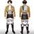 Trantrip Attack on Titan Survey Corps Costume Set Levi ver. Unisex L (Anime Toy) Other picture6