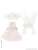 白うさぎさんのファンシーワンピセット (ピンク) (ドール) 商品画像1