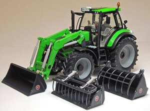 Deutz-Fahrl Agrotron 6190 TTV Front Loader (3 Attachment)