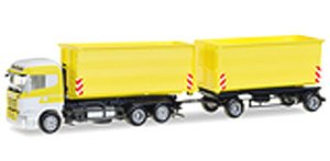 (HO) スカニア R HL コンテナトレーラー`Sven Brandt Transporte` (鉄道模型)