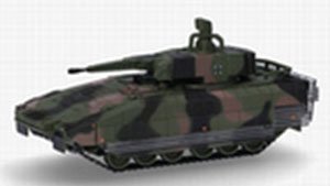 (HO) Armoured Infantry Fighting Vehicle Puma Camouflage (Model Train)