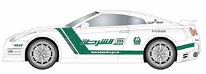 R35 GT-R Dubai Police (デカール)