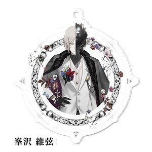 Caligula Acrylic Key Ring Izuru Minesawa (Anime Toy)