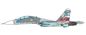 Su-27UB ロシア空軍 第54親衛戦闘連隊 #43 1998 (完成品飛行機)