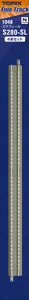 Fine Track Slab Tracks S280-SL (F) (Single Straight Track) (Set of 4) (Model Train)