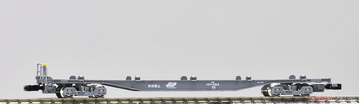 JR貨車 コキ107形 (コンテナなし・テールライト付) (鉄道模型) 商品画像4