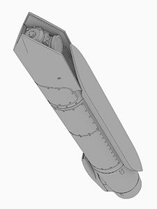 1/48 Targeting Pod for AN/AAQ-33 Sniper XR (for F-16C/D) (Plastic model)