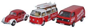 (OO) VW セット 3台セット コカ・コーラ (鉄道模型)