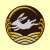 Brave Witches Shimohara Personal Mark Gold Lacquer Seal (Anime Toy) Item picture1