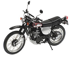 ヤマハ XT500 (1988) ブラック (ミニカー)