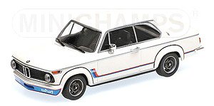BMW 2002 ターボ (1973) ホワイト (ミニカー)