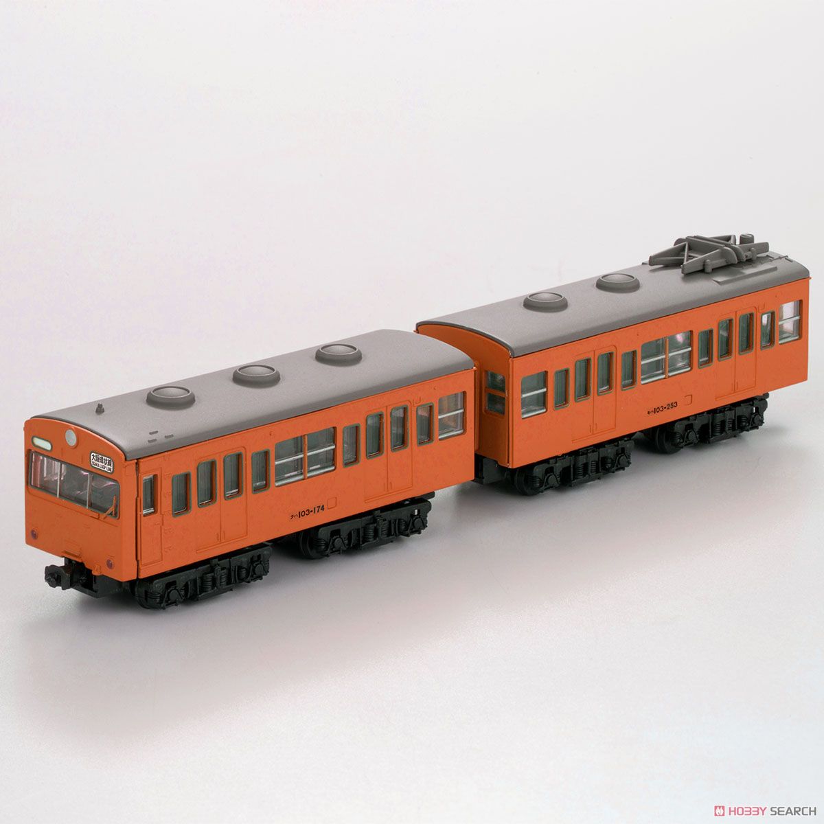 Bトレインショーティー 103系 初期 (オレンジ) (2両セット) (都市通勤電車シリーズ) (鉄道模型) 商品画像1