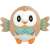 Pokemon Mocchi-Mocchi- Plush M Rowlet (Anime Toy) Item picture1