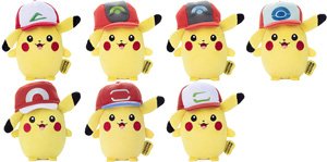 Pokemon Mocchi-Mocchi-mini Pikachu (Set of 9) (Anime Toy)
