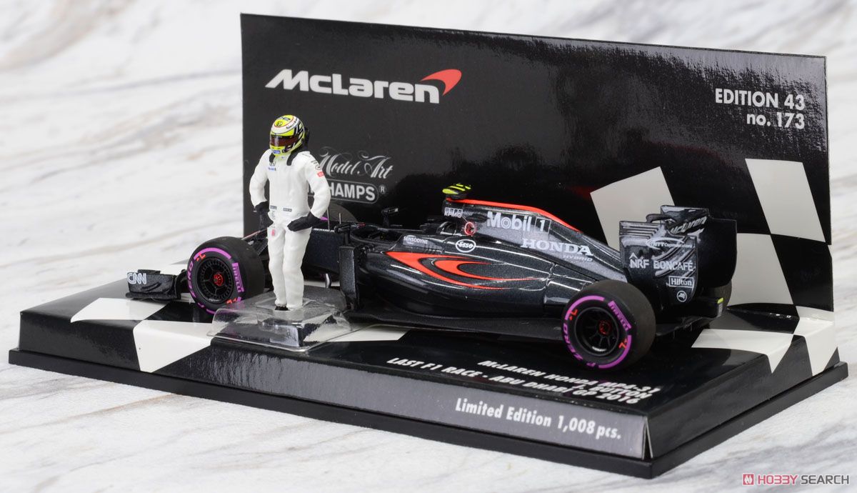 マクラーレン ホンダ MP4-31 ジェンソン・バトン アブダビGP 引退レース 2016 (ミニカー) 商品画像2