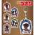 Detective Conan Classic Emblem Acrylic Key Ring (Set of 6) (Anime Toy) Item picture1