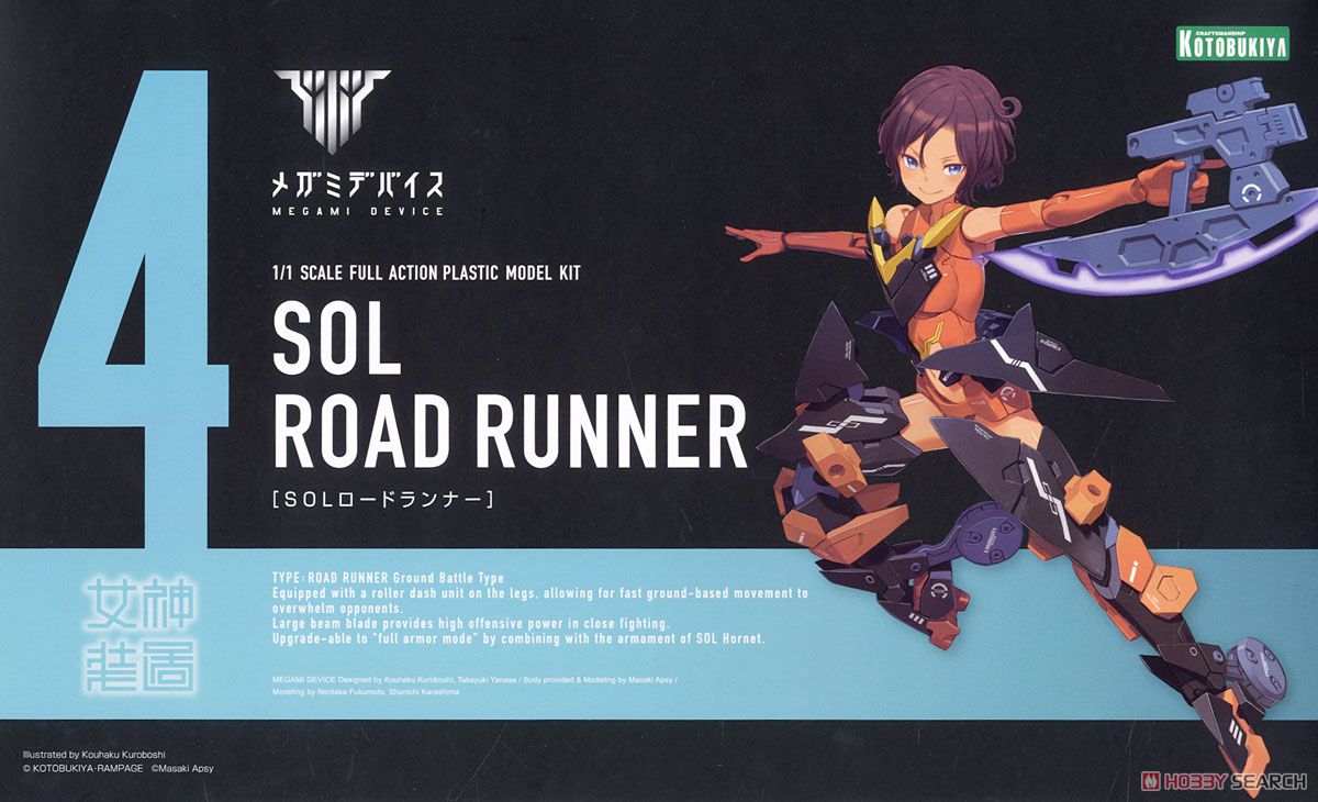 SOL Road Runner (Plastic model) Package1