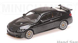 BMW M4 GTS (2016) ブラック/オレンジホイール (ミニカー)