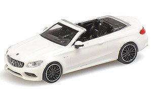 メルセデス AMG C 63 C-クラス カブリオレ (2016) ホワイト (ミニカー)