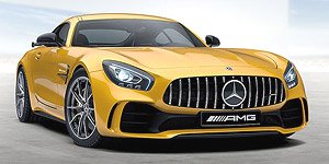 メルセデス AMG GT-R (2017) イエローメタリック (ミニカー)