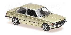 BMW 323I (1975) グリーンメタリック (ミニカー)
