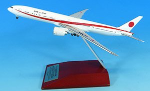 777-300ER N509BJ 次期政府専用機 Detailed 木製台座付 ダイキャストモデル (完成品飛行機)