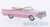 (HO) ダッジ カスタム ローヤル ランサー コンバーチブル 1959 ピンク/ダークピンク (鉄道模型) 商品画像1