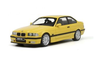 BMW E36 M3 (Yellow) (Diecast Car) - HobbySearch Diecast Car Store