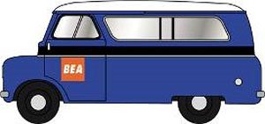 (OO) Bedford CA ミニバス BEA ブルー (鉄道模型)