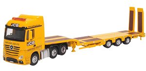 (OO) メルセデス アクトロス セミ ローローダー JCB (鉄道模型)