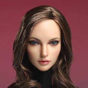 Super Duck 1/6 Westerner Female 005 Brown Hair Long Curl (Fashion Doll)