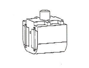 16番(HO) ブレーキ制御装置箱1 (荷電用) (2組入) (鉄道模型)