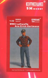 ドイツ空軍 エーリヒ・ハルトマン 1944年 (プラモデル)