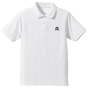Persona 5 Shujin High School Design Polo Shirt White M (Anime Toy)