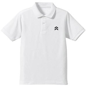ペルソナ5 秀尽学園高校 デザインポロシャツ WHITE L (キャラクターグッズ)