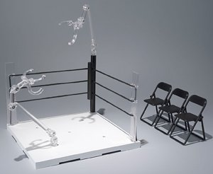 Soul Stage Act Ring Corner (Neutral Corner) & Folding Chair Set (Display)