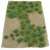 95601 (HO) 情景シート (緑の草が生えた地面) (Landscape Detailing Green Grassland, 5``x7``) (12.7cm×17.8cm) (鉄道模型) 商品画像1