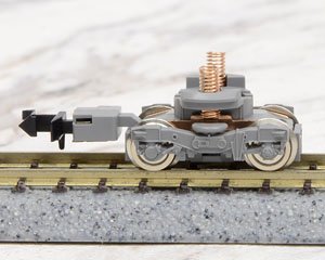 【 6646 】 WDT63C形 動力台車 (グレー・銀色車輪) (1個入り) (鉄道模型)