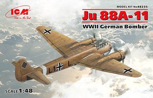 Junkers Ju88A-11 Bomber (Plastic model)
